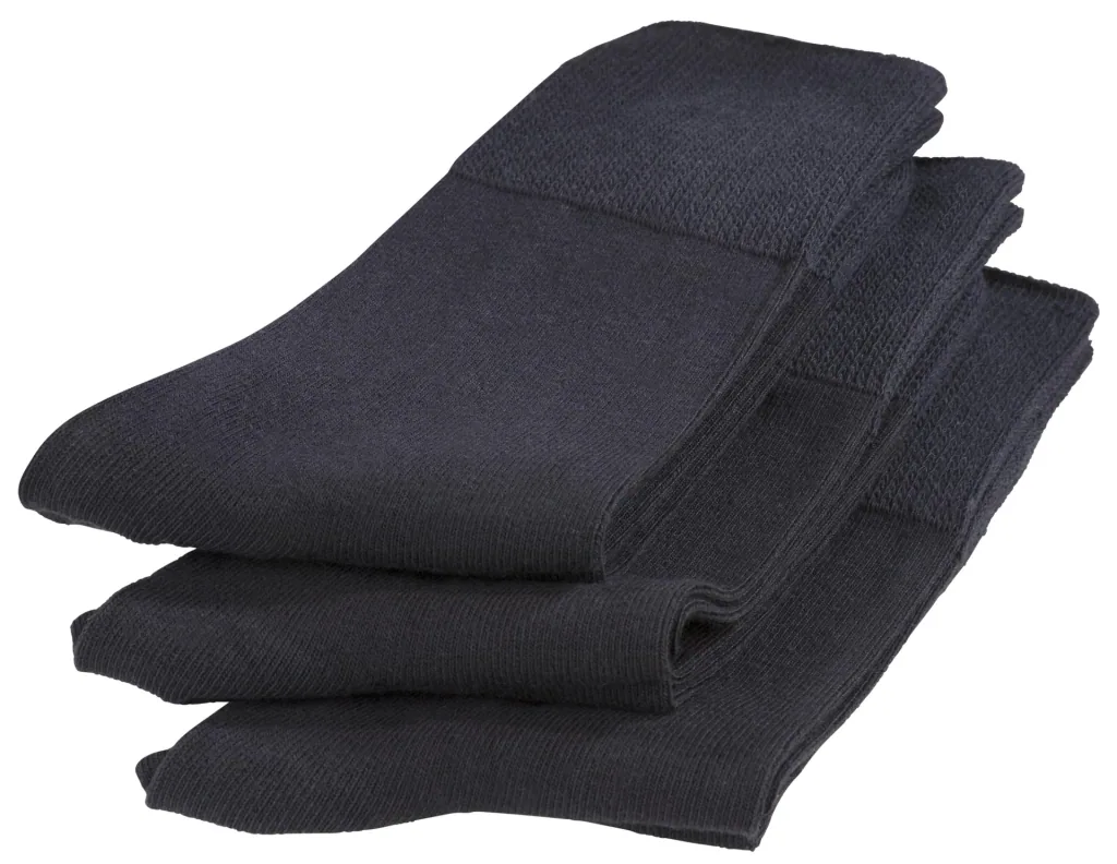 Vital socks 3-pack, color black, size 39/42
