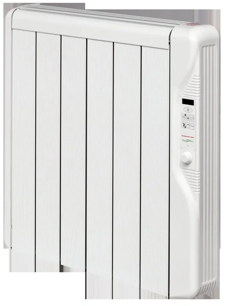 Electric heater with digital thermostat and wall bracket, 2000 watts