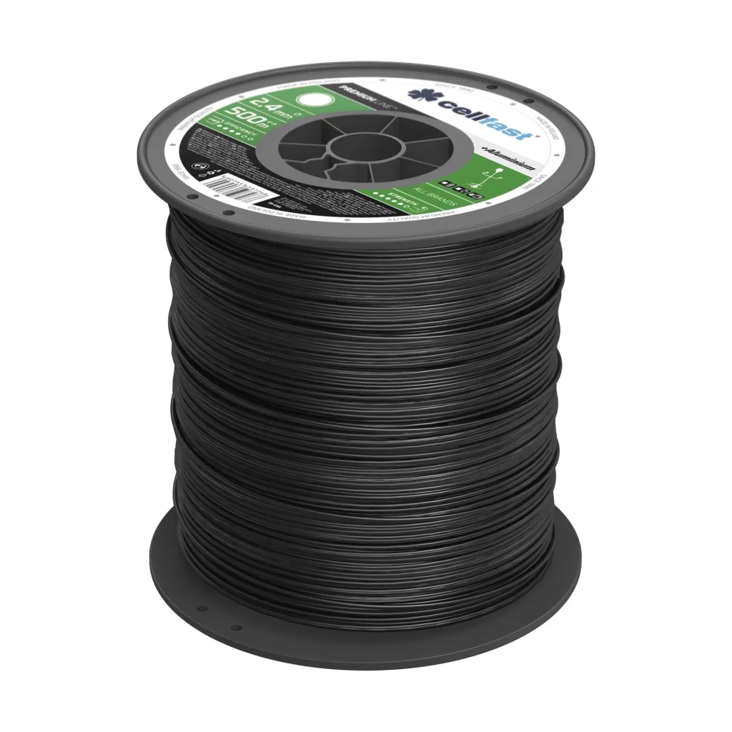 PREMIUM mowing lines on spool 2.4 mm x 500 m round