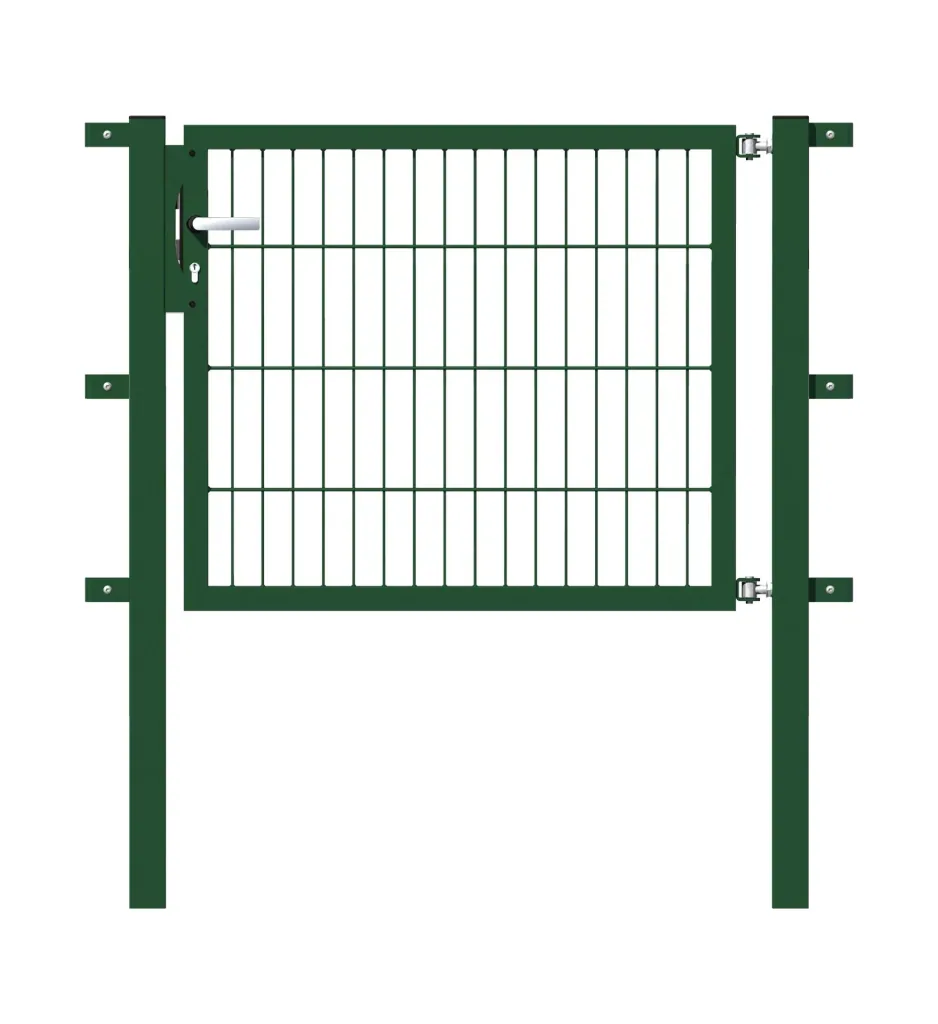 Single gate Flexo with accessories, green/ width 100 cm, height 200 cm