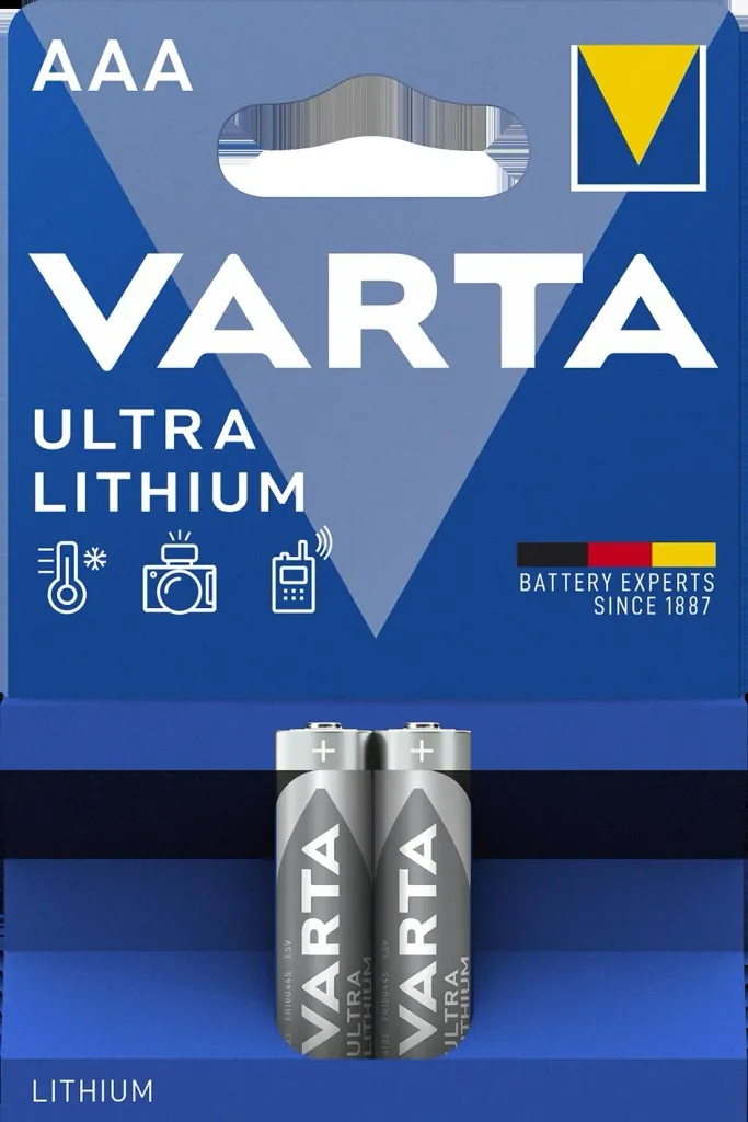 Ultra Lithium Micro (AAA) Battery - 2 pieces