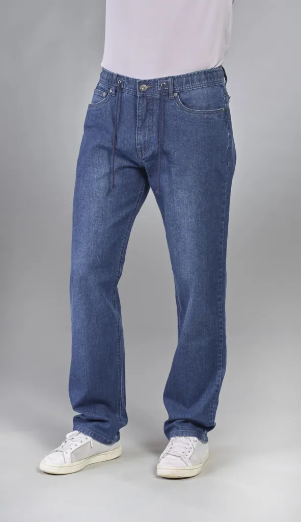 Jeans Traveller Fit, Farbe bluestone, Gr.56
