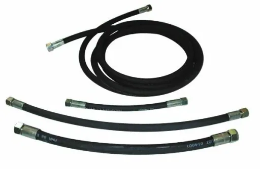Hydraulic hose, Ø 12 mm, 5000 mm long, M 22, 15 L