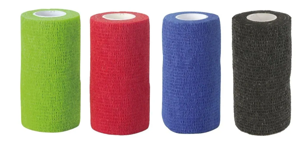VetLastic claw bandage, blue, 7.5 cm, self-adhesive