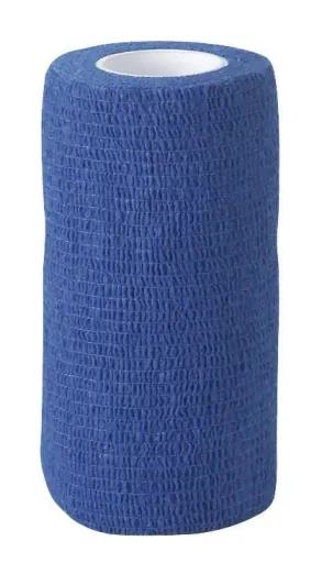 VetLastic claw bandage, blue, 7.5 cm, self-adhesive