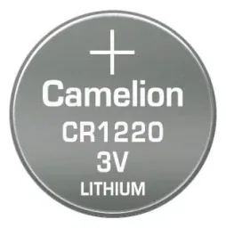 Lithium button cell CR1220, 3V - 1 piece