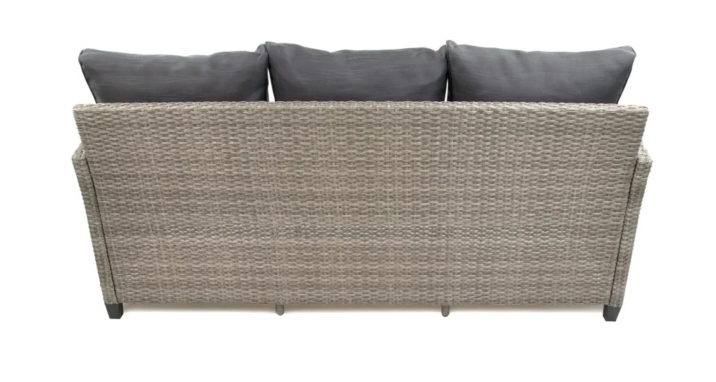 Dining Lounge Madeira II grey with dark cushions