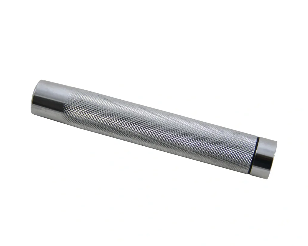 Mini telescopic baton, silver