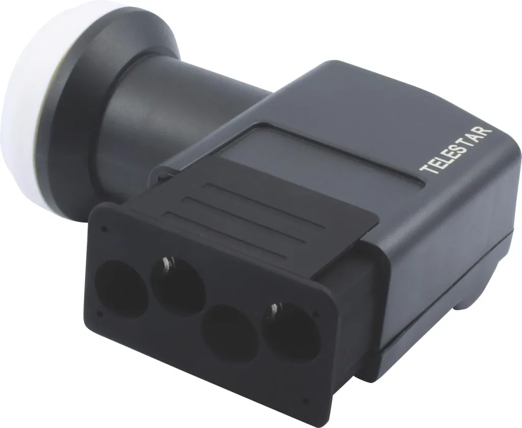 Quad LNB "High Class" with weatherproof housing