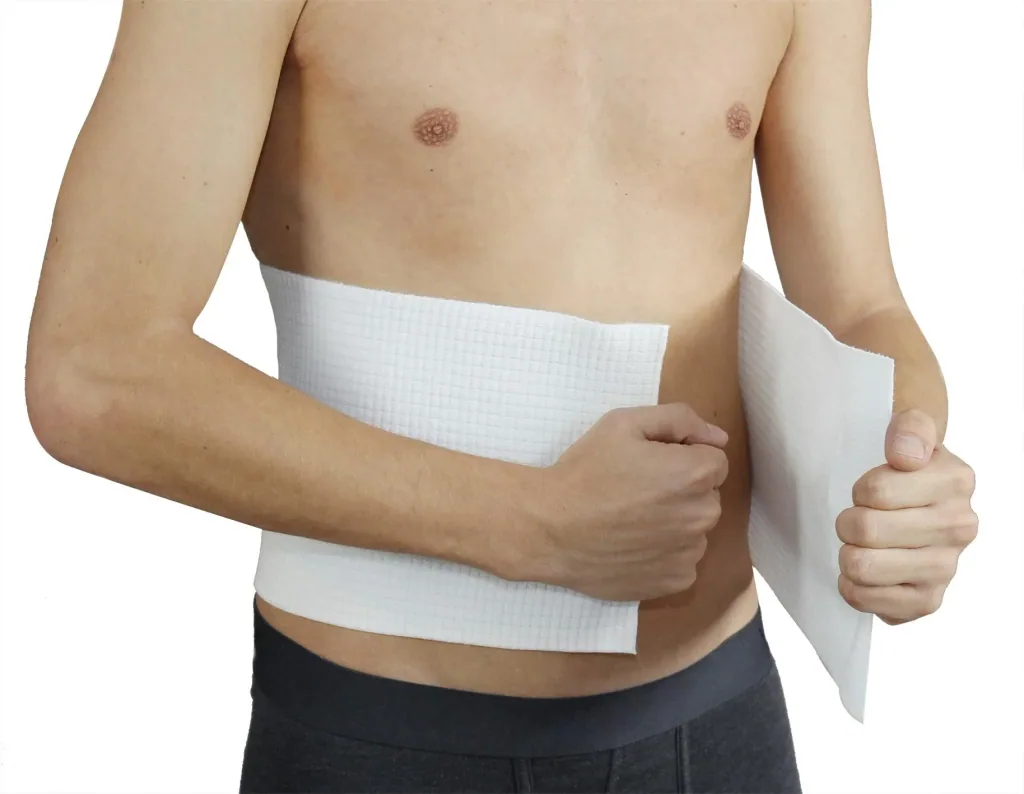 Back support belt "Standard", white