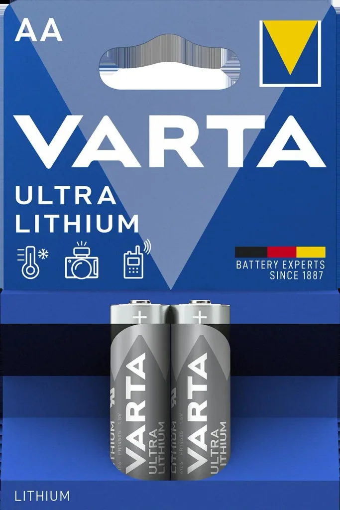 Ultra Lithium Mignon (AA) Battery - 2 pieces