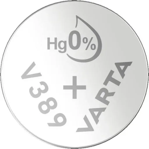 Silver oxide button cell V389 / V390 / SR54, 1.55 Volt - 1 piece