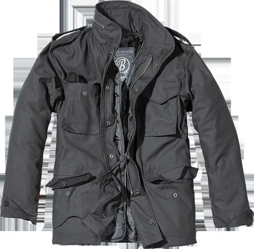 US Field Jacket M65, color black, size XL