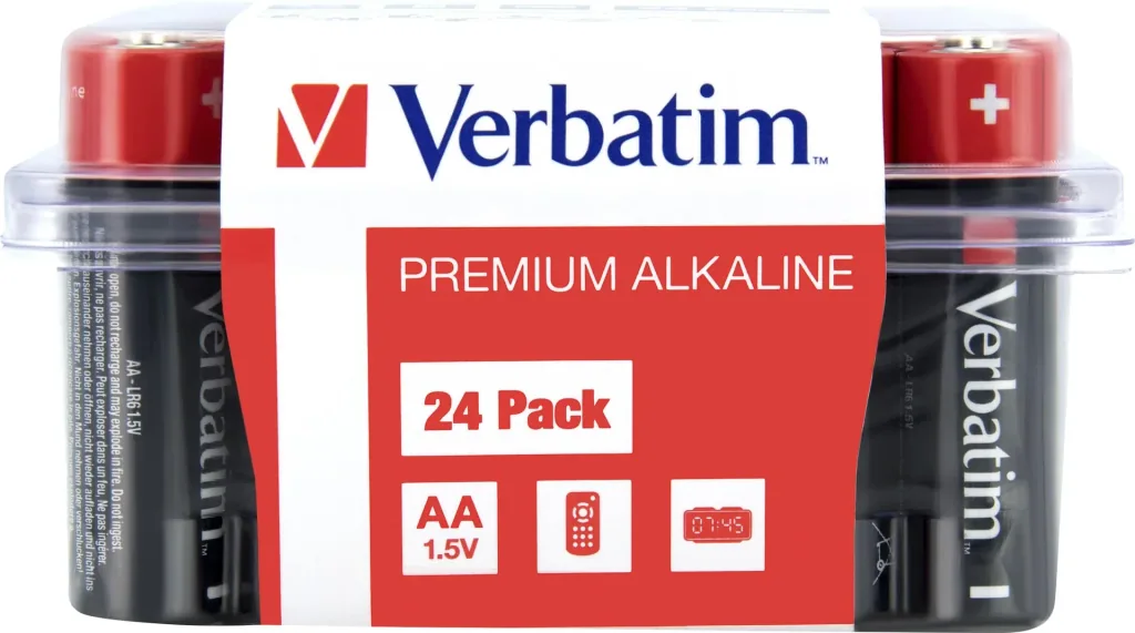 Premium Alkaline Mignon AA, 24 pieces