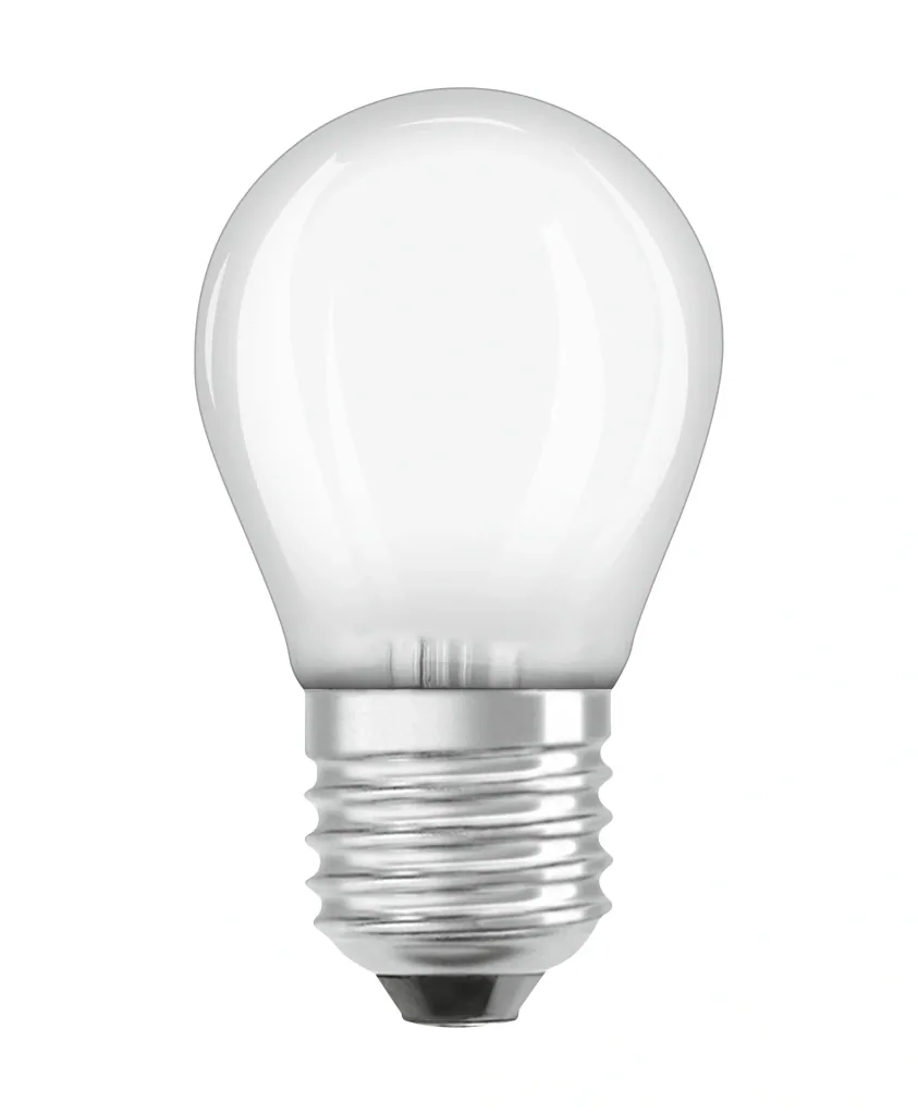 LED STAR RETROFIT Miniball with 4 watts, E27, cool white, matt