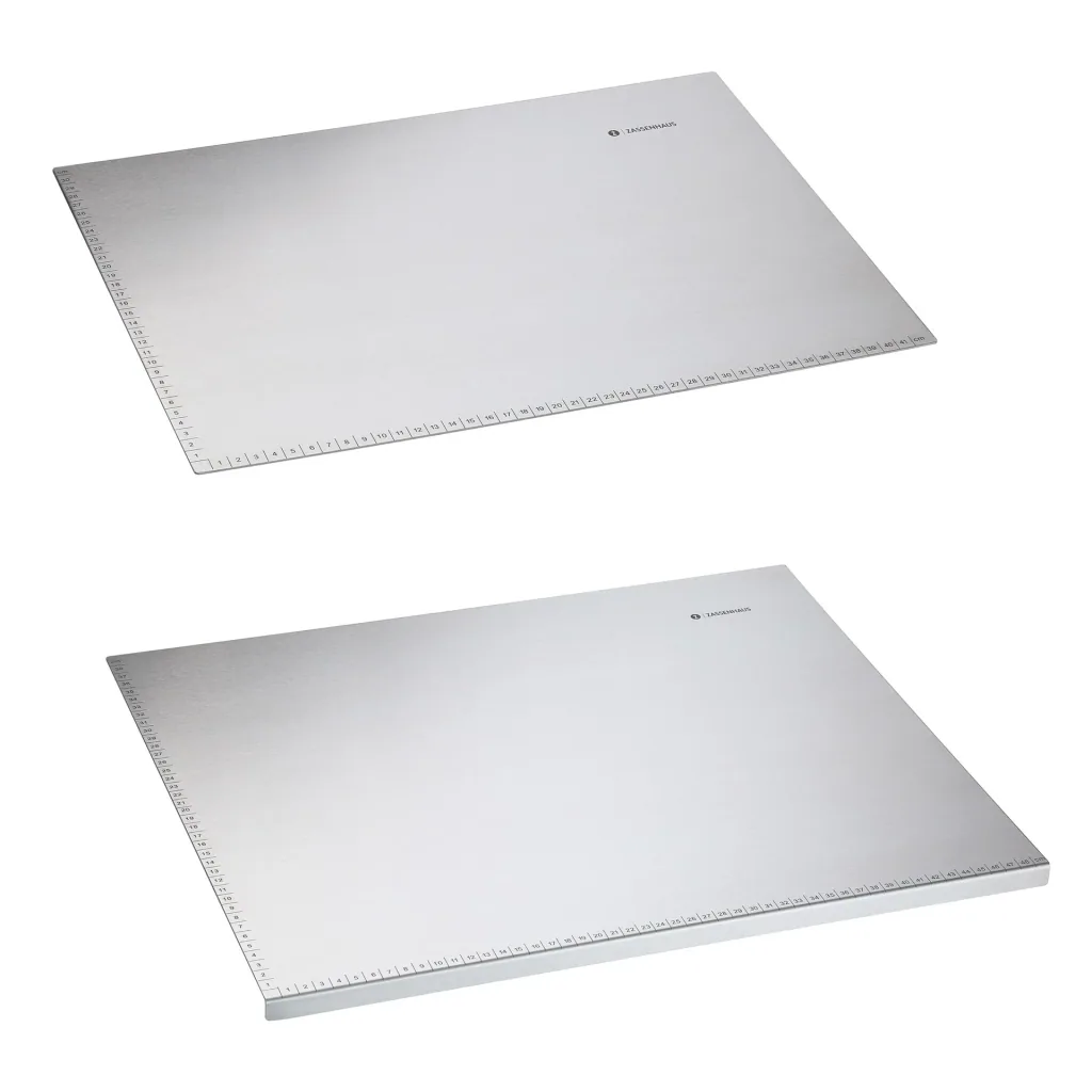 Kitchen worktop, stainless steel, 43.5 x 32 cm