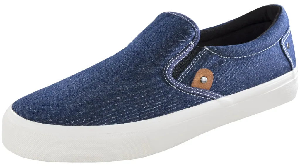 Canvas Slipper, Farbe jeansblau, Gr.41