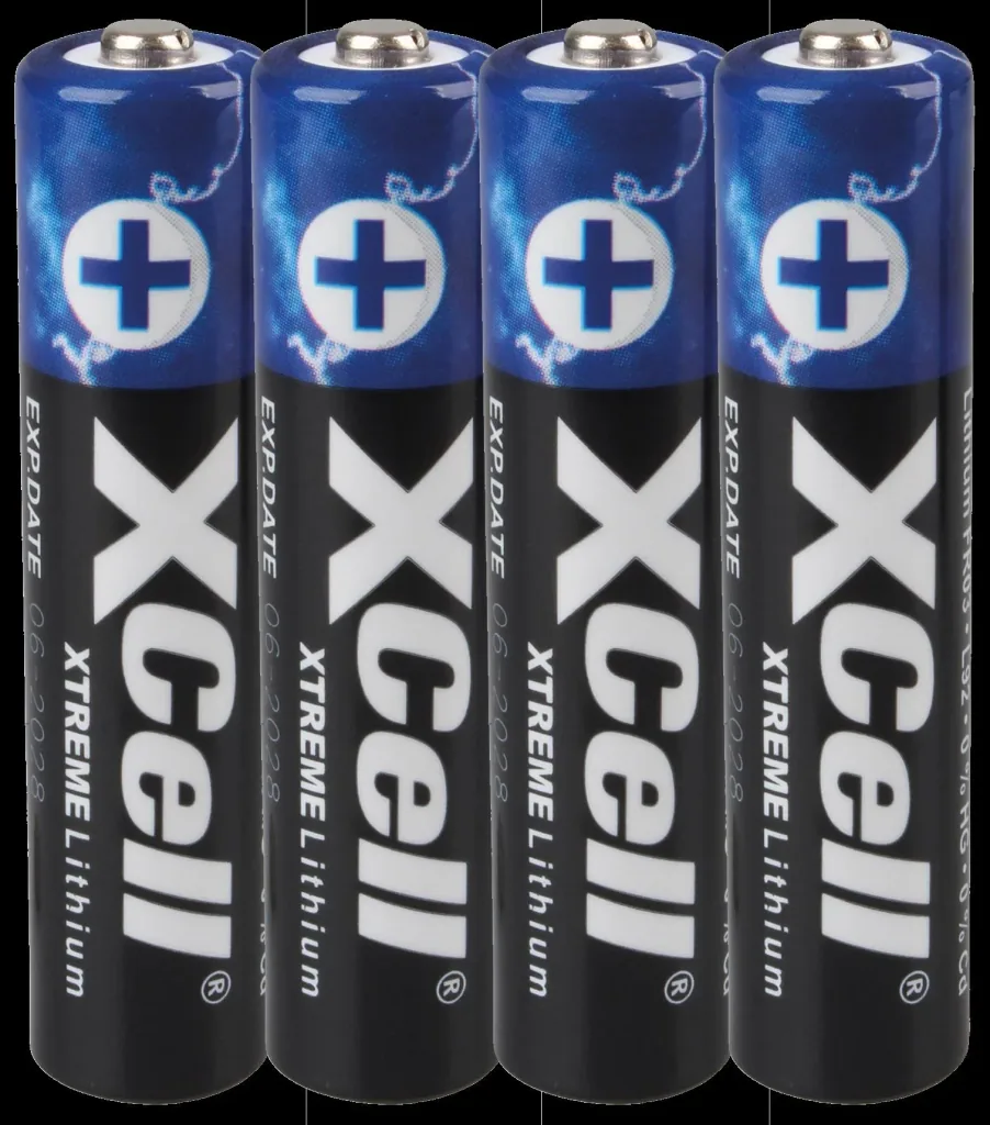 Xtreme Micro (AAA) Lithium Batteries - 4-pack