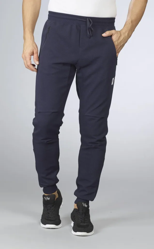 Casual trousers, color navy, size M
