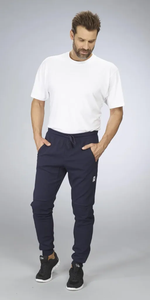 Casual trousers, color navy, size M