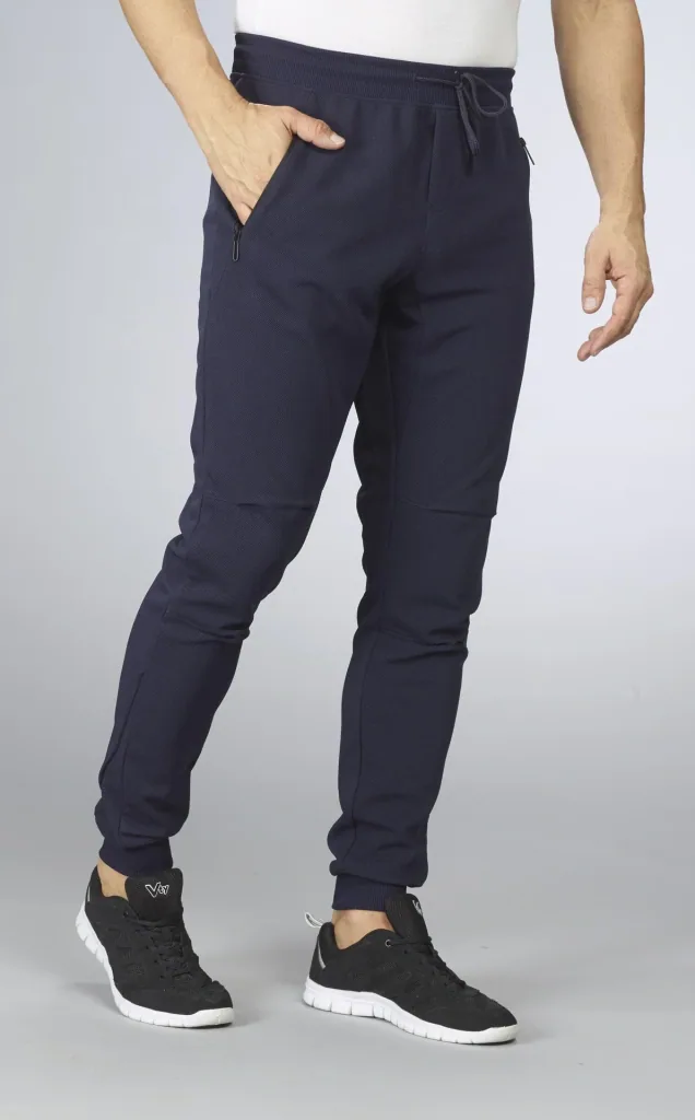 Casual trousers, color navy, size M