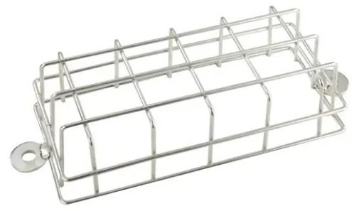 Protective grille for rear lights, rectangular, 210 x 80 x 55 mm