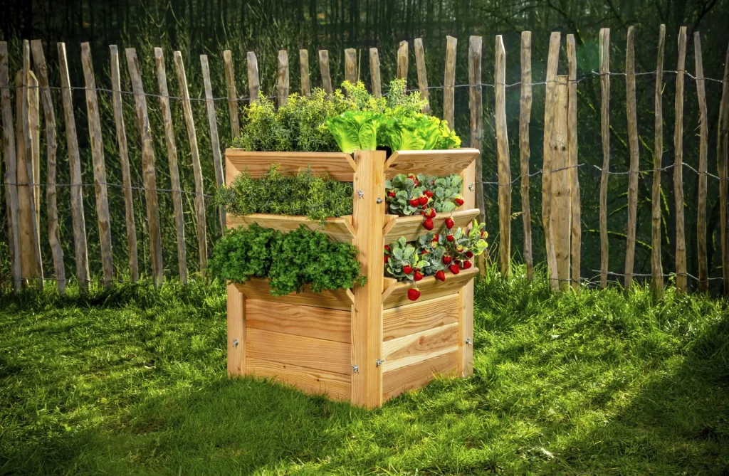 Westmann Premium Verhoogde Tuinbak L, 65 x 65 x 73 cm