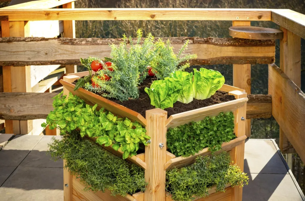 Westmann Premium Verhoogde Tuinbak L, 65 x 65 x 73 cm