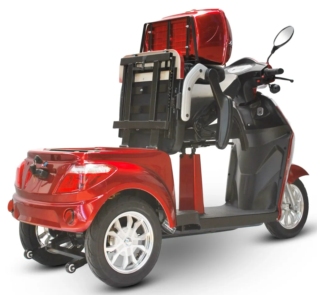 Electric vehicle 503 Red, 2-seater, 25 km/h