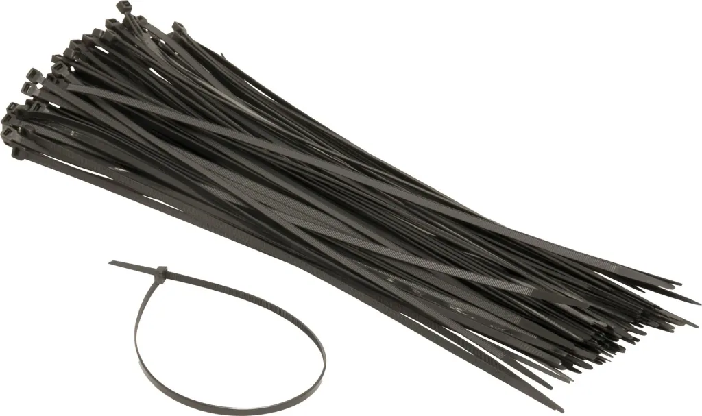 Cable tie set, length 20 cm - 3.6 mm, contents 100 pieces