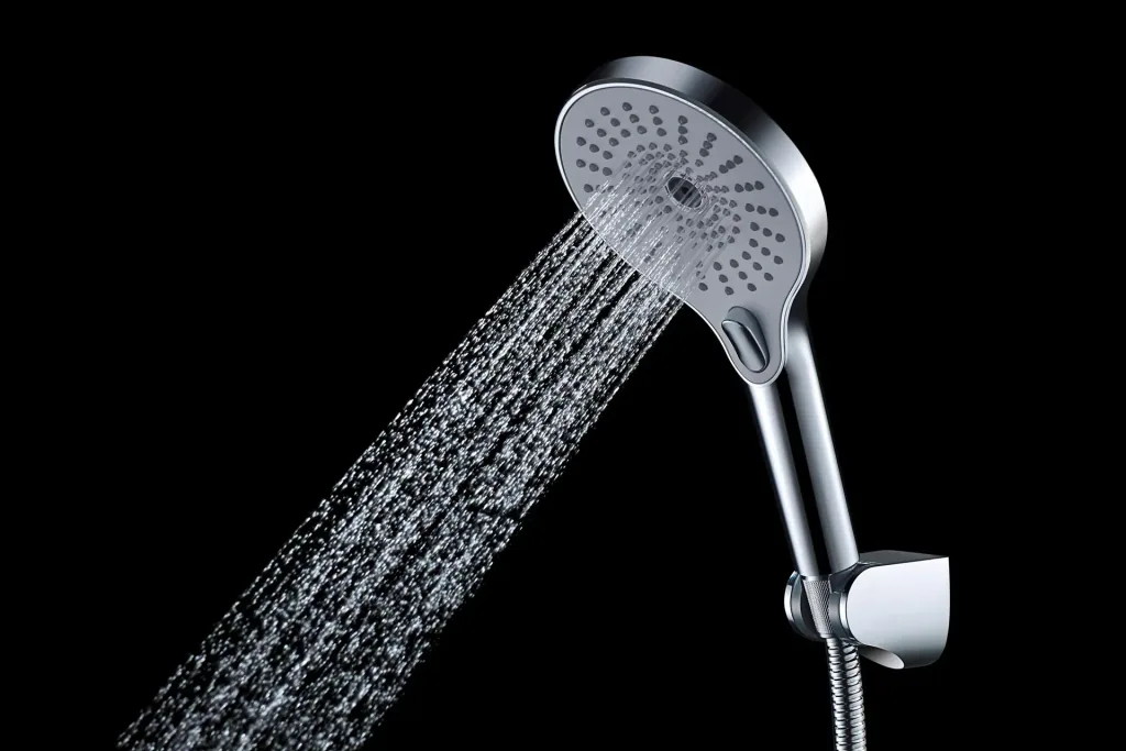 Shower head Ultimate Shower Chrome/White, Ø 13 cm