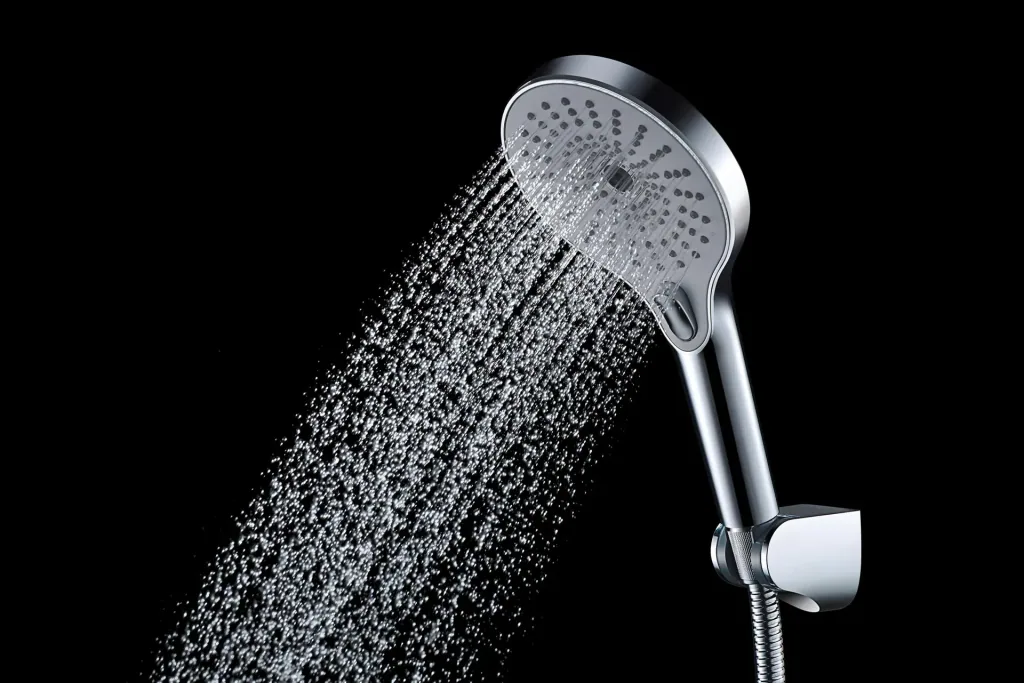 Shower head Ultimate Shower Chrome/White, Ø 13 cm