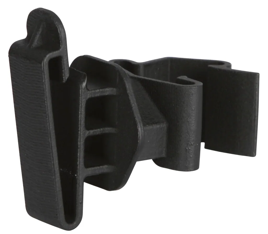 T-Post tape insulator 25 pieces, black