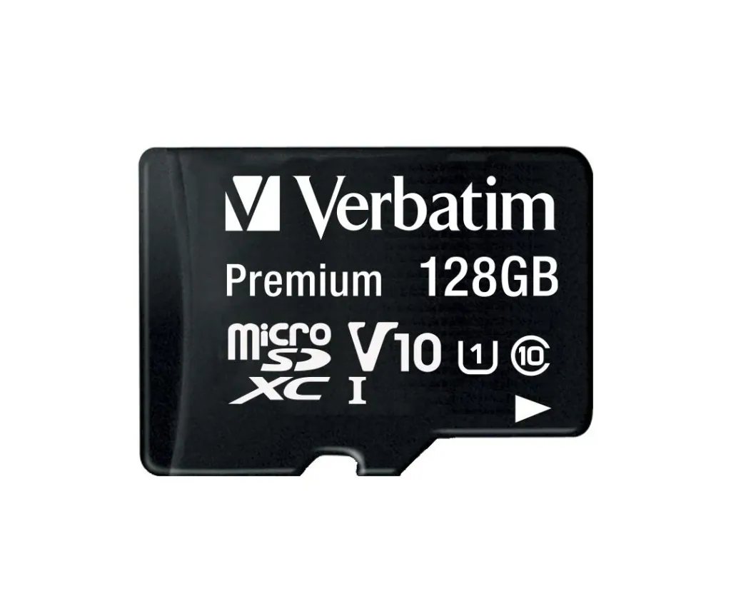 128 GB microSDXC memory card with SD card adapter, Class 10