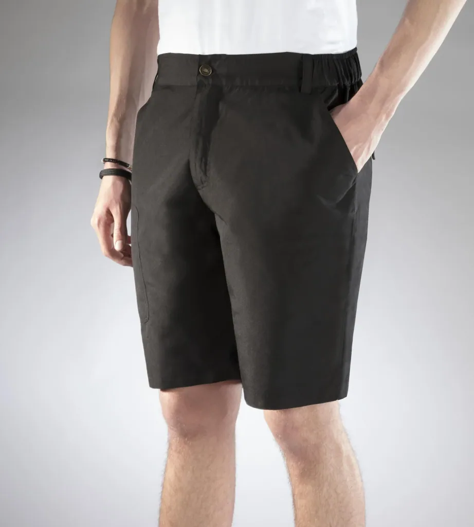 Trekking shorts, color black, size 2XL