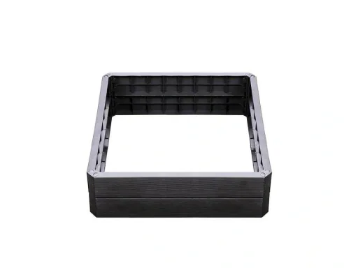 Ergo Quadro S raised bed system anthracite, height: 25 cm, 60 x 60 cm