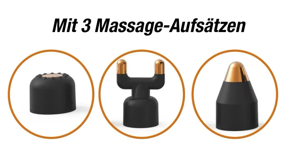 Massage Gun, rose gold / black