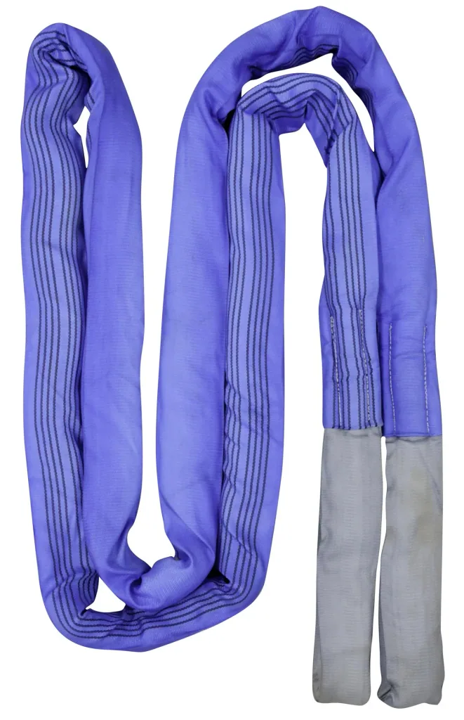 Towing sling, 56 t, 6 m, blue
