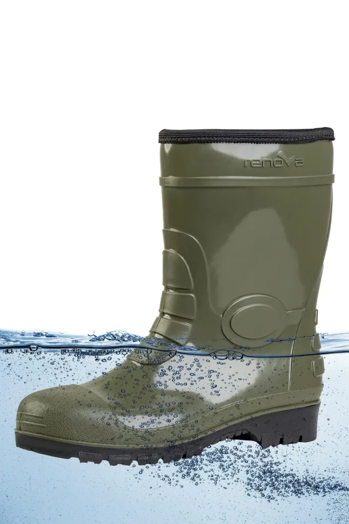 Rain boots with lining, size 40