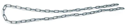 Link chain, 4 mm thick