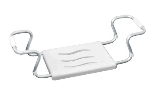Secura bath seat, white, extendable, 120 kg load capacity