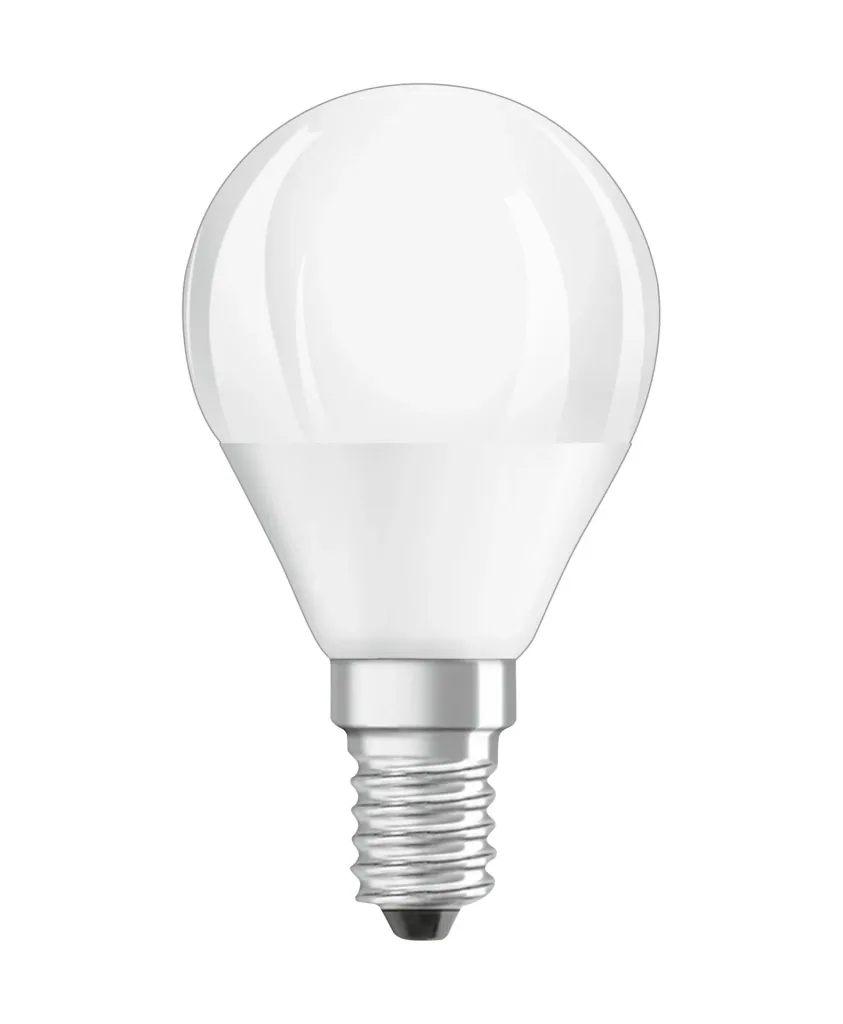 BASE RETRO SMD LED drop lamp with 5.5 watts, E14, warm white, matt - 3 pieces