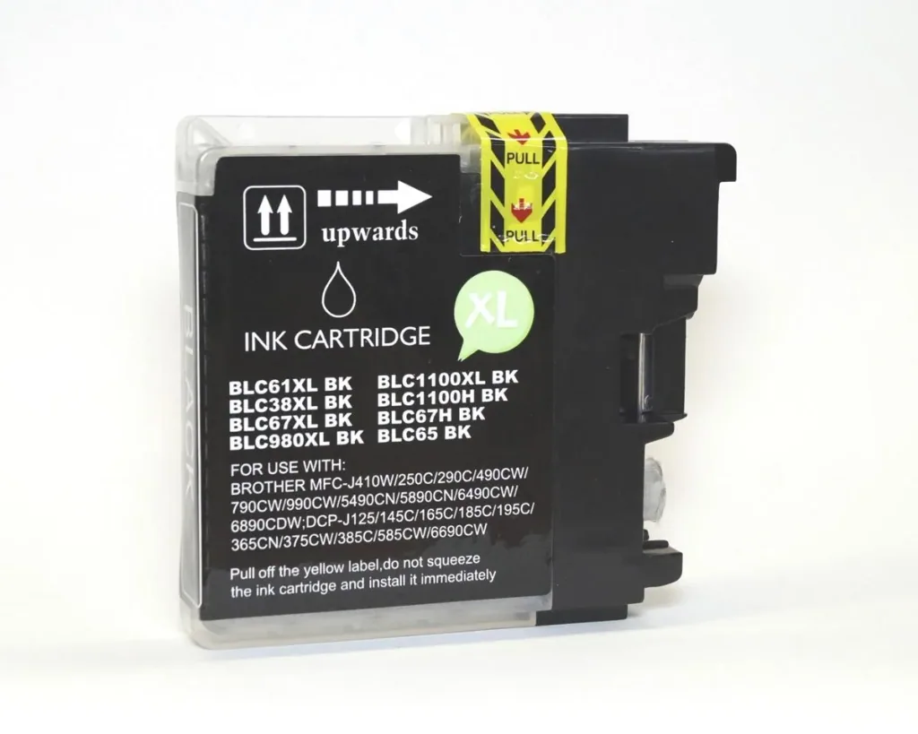 Printer cartridge for Brother LC980BK1 black