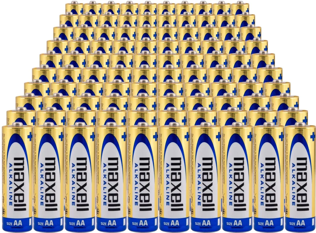 Mignon Alkaline Batteries - Pack of 100