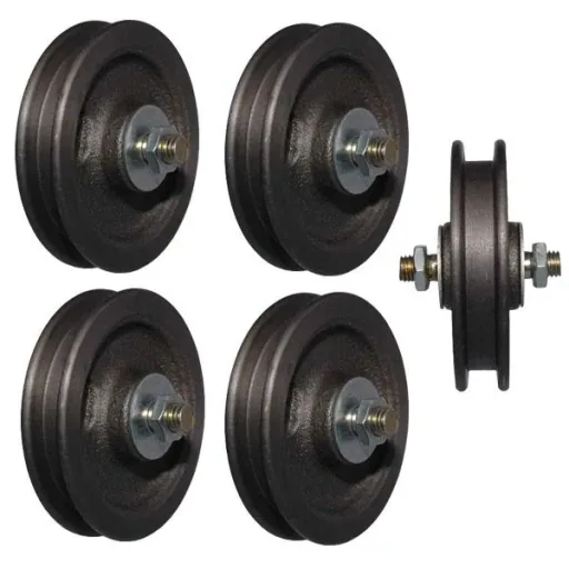 Gate rollers, loose, 75 mm, 5 pieces