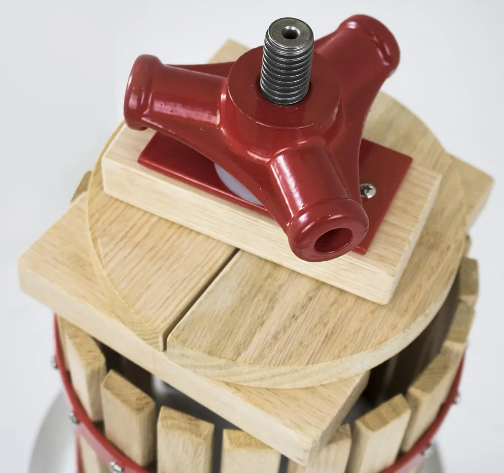 Fruitpers OP 6, 6 liter met mechanische aandrijving
