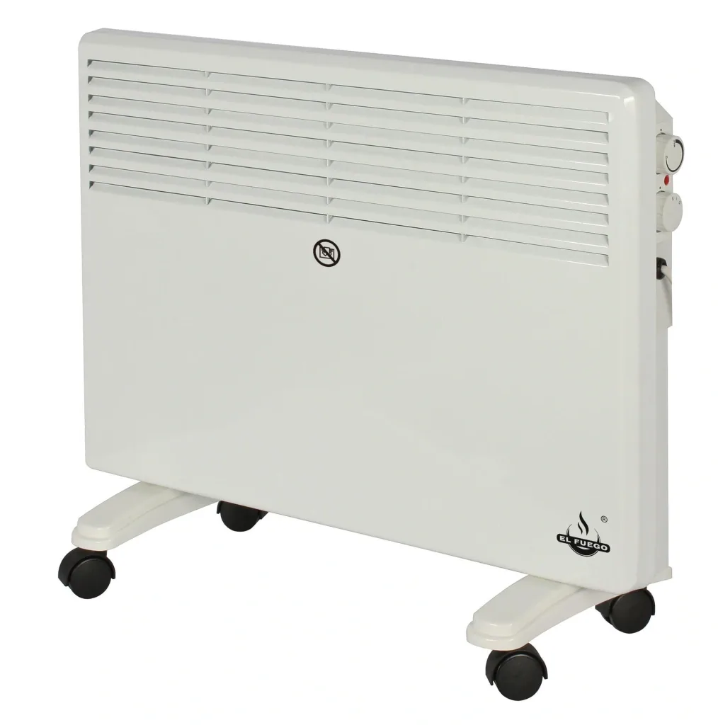 Mobile heating convector, white, 1500 W