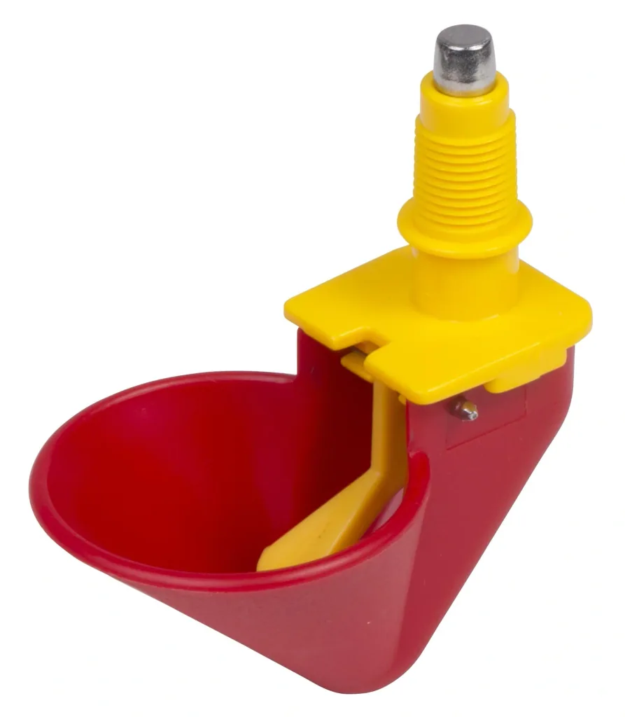 Poultry float drinker complete small, 12 x 8 x 4 cm