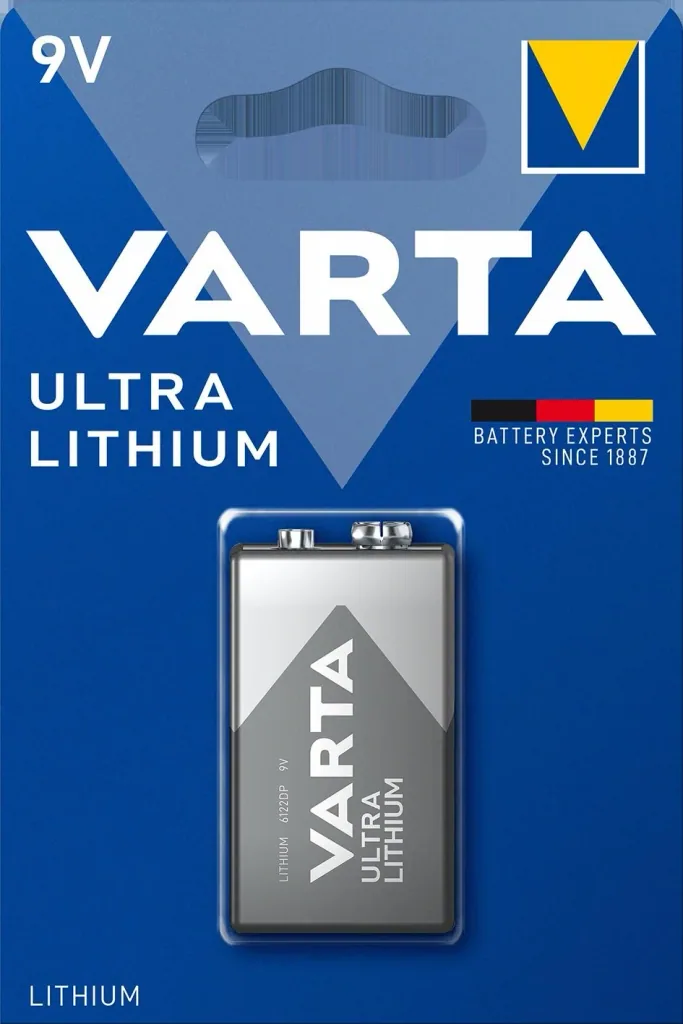 Ultra Lithium 9V Block Battery - 1 piece