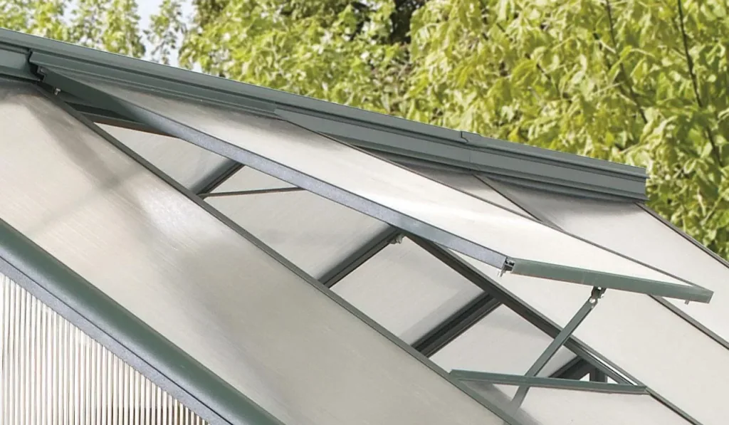 Roof window Eos without glass, aluminum
